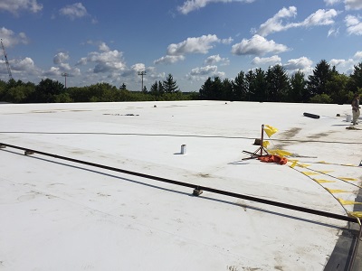 Commercial flat roof coating contractors