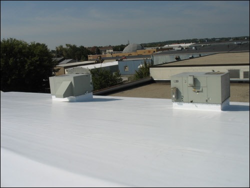 factory roof installation near Milwaukee WI